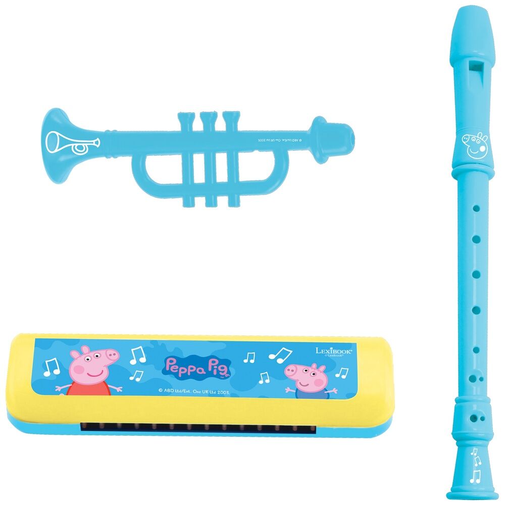 Set musical Peppa Pig Lexibook con siete instrumentos infantiles - 4