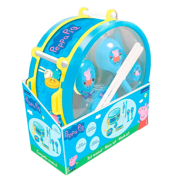 Set musical Peppa Pig Lexibook con siete instrumentos infantiles - 5