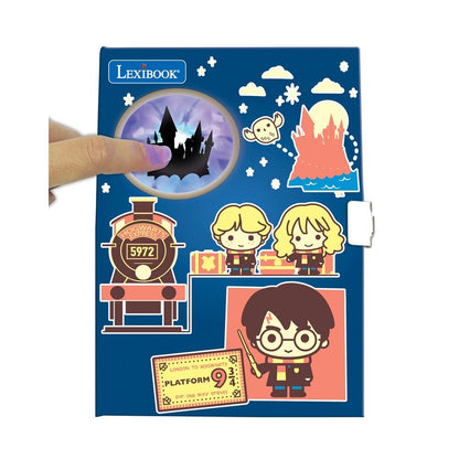 Diario secreto electrónico Harry Potter con candado y accesorios - 5