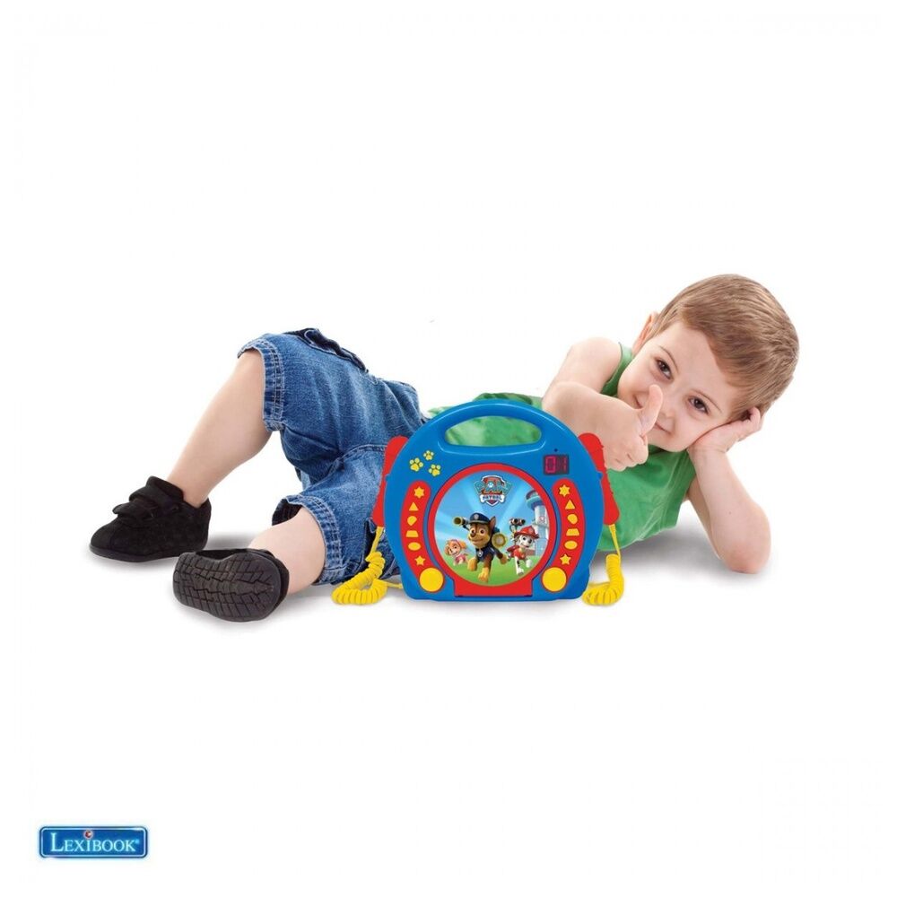 Karaoke Paw Patrol Lexibook azul con dos micrófonos - 5