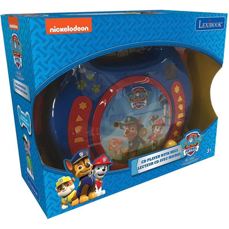 Karaoke Paw Patrol Lexibook azul con dos micrófonos - 2