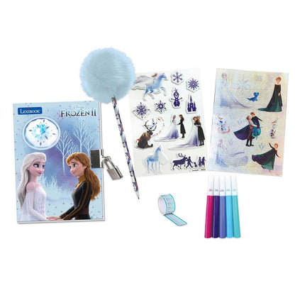 Diario secreto electrónico Lexibook de Disney Frozen con candado y accesorios - 5
