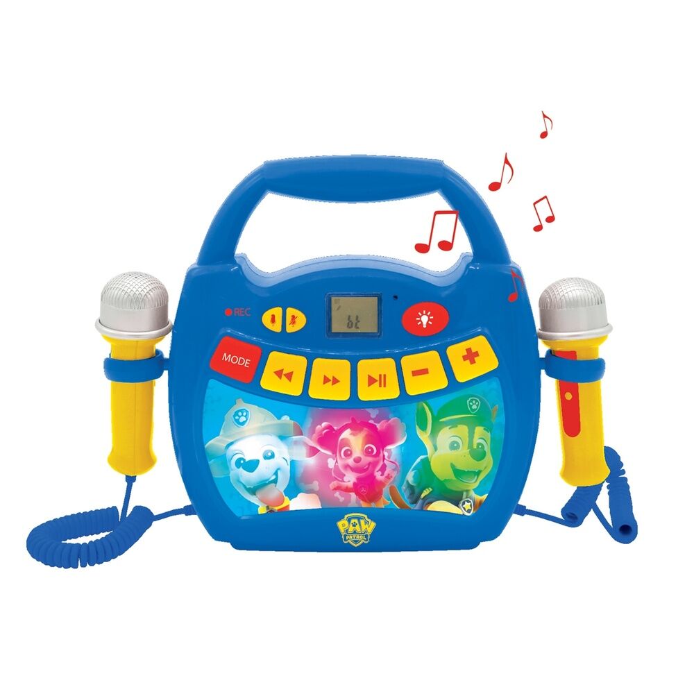 Karaoke portátil Lexibook Paw Patrol con dos micrófonos - 2