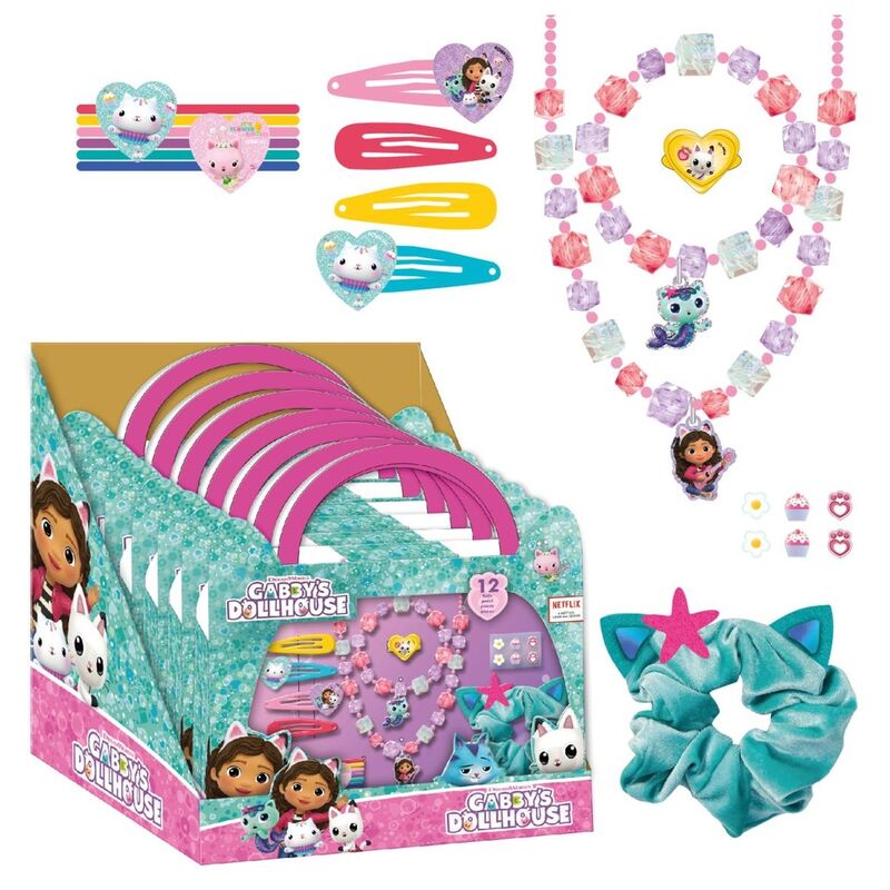 Set de accesorios para el cabello de La Casa de Muñecas de Gabby