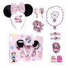 Set de belleza Minnie Disney CERDÁ con accesorios rosas para el cabello