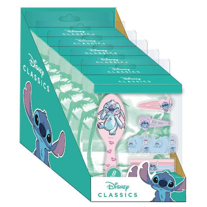 Set de accesorios para el cabello Stitch Disney de 8 piezas - 3