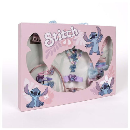 Set de accesorios para el cabello Stitch Disney en tonos pastel - 2