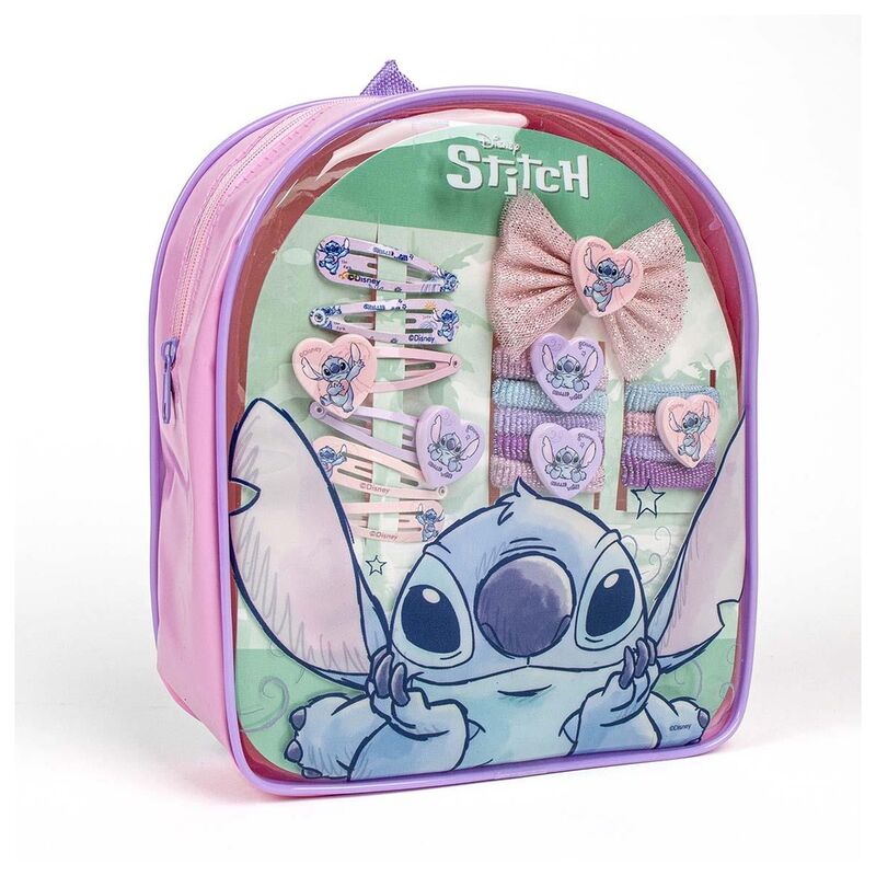 Set Stitch Disney con mochila y accesorios para el cabello - 2