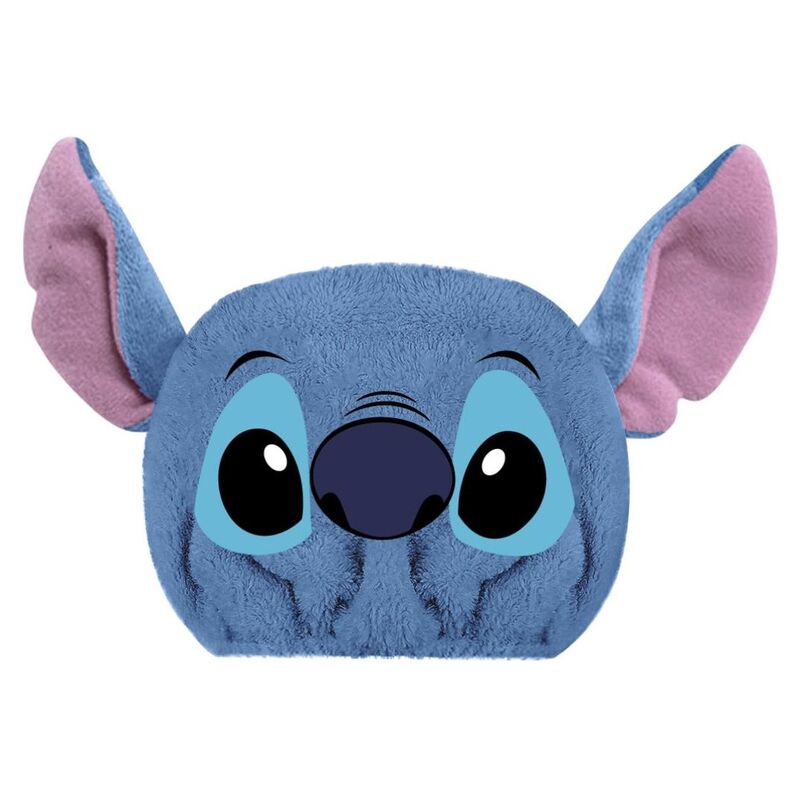 Toalla turbante azul para el cabello con diseño de Stitch Disney - 2