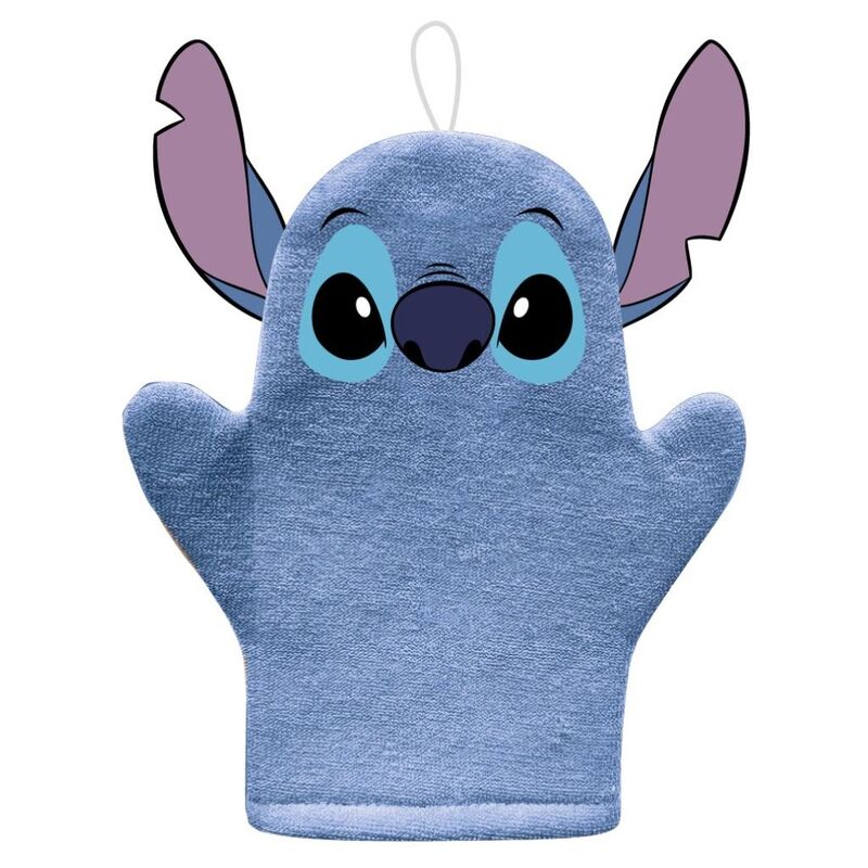 Guante de ducha azul con diseño de Stitch Disney - 2