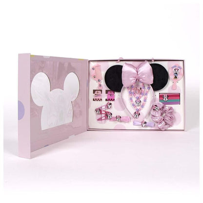 Set de belleza Minnie Disney CERDÁ con accesorios rosas para el cabello - 4