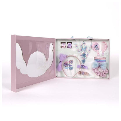Set de accesorios para el cabello Stitch Disney en tonos pastel - 4