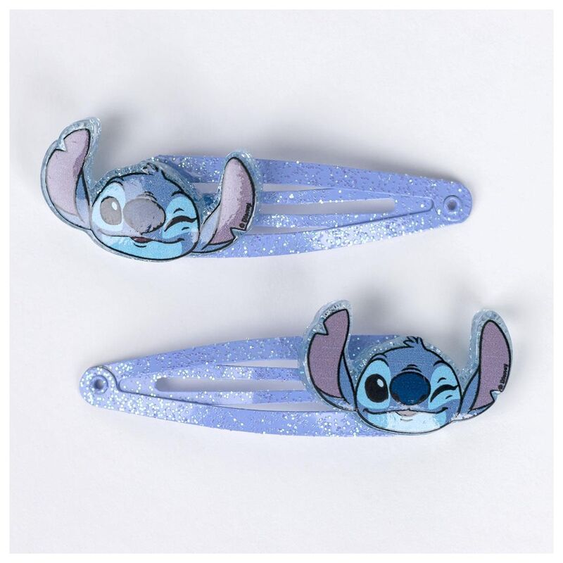 Set de accesorios para el cabello de Stitch Disney en blíster - 4