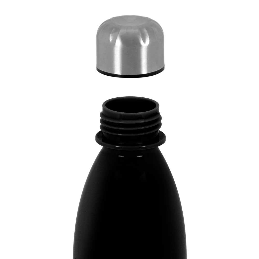Botella negra de Minnie Disney con vestido rojo de lunares - 3