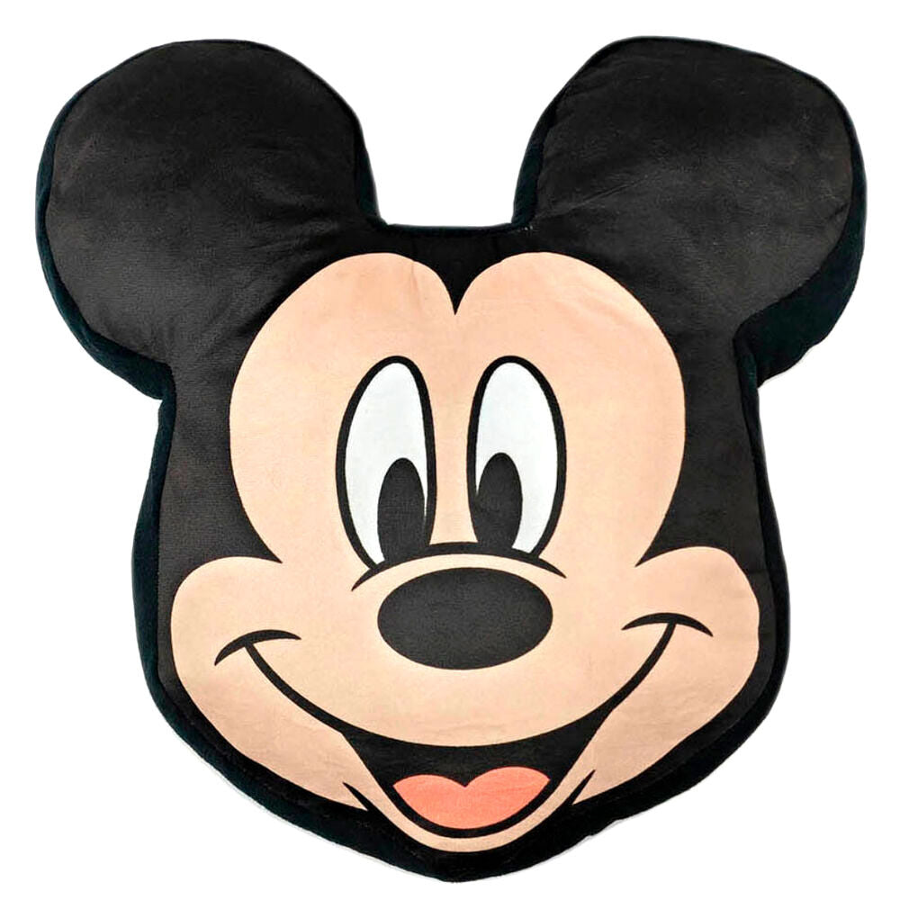 Cojín 3D de Mickey Disney con rostro sonriente