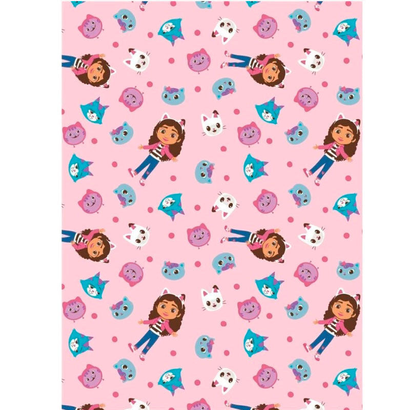 Manta coralina rosa de La Casa de Muñecas de Gabby