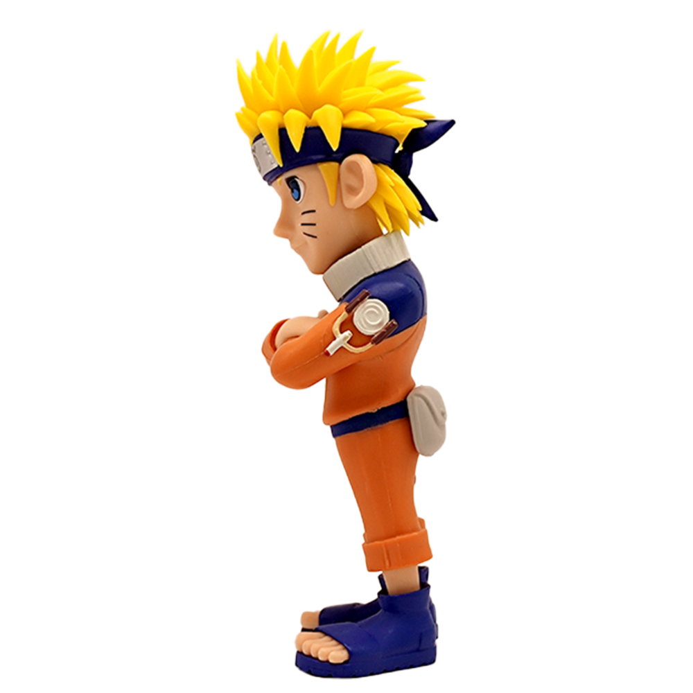 Figura MINIX de Naruto Uzumaki con traje naranja y brazos cruzados - 3