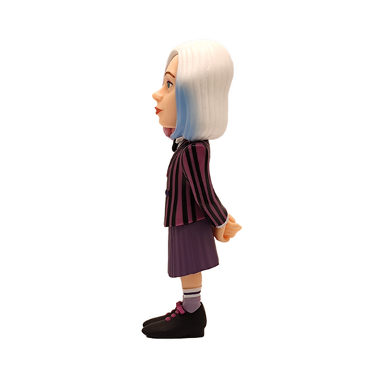 Figura MINIX de Enid Sinclair de Wednesday con cabello rosa y azul - 3