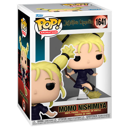 Figura Funko POP! de Momo Nishimiya con su escoba - 2
