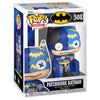 Figura Funko POP! Patchwork Batman azul en caja