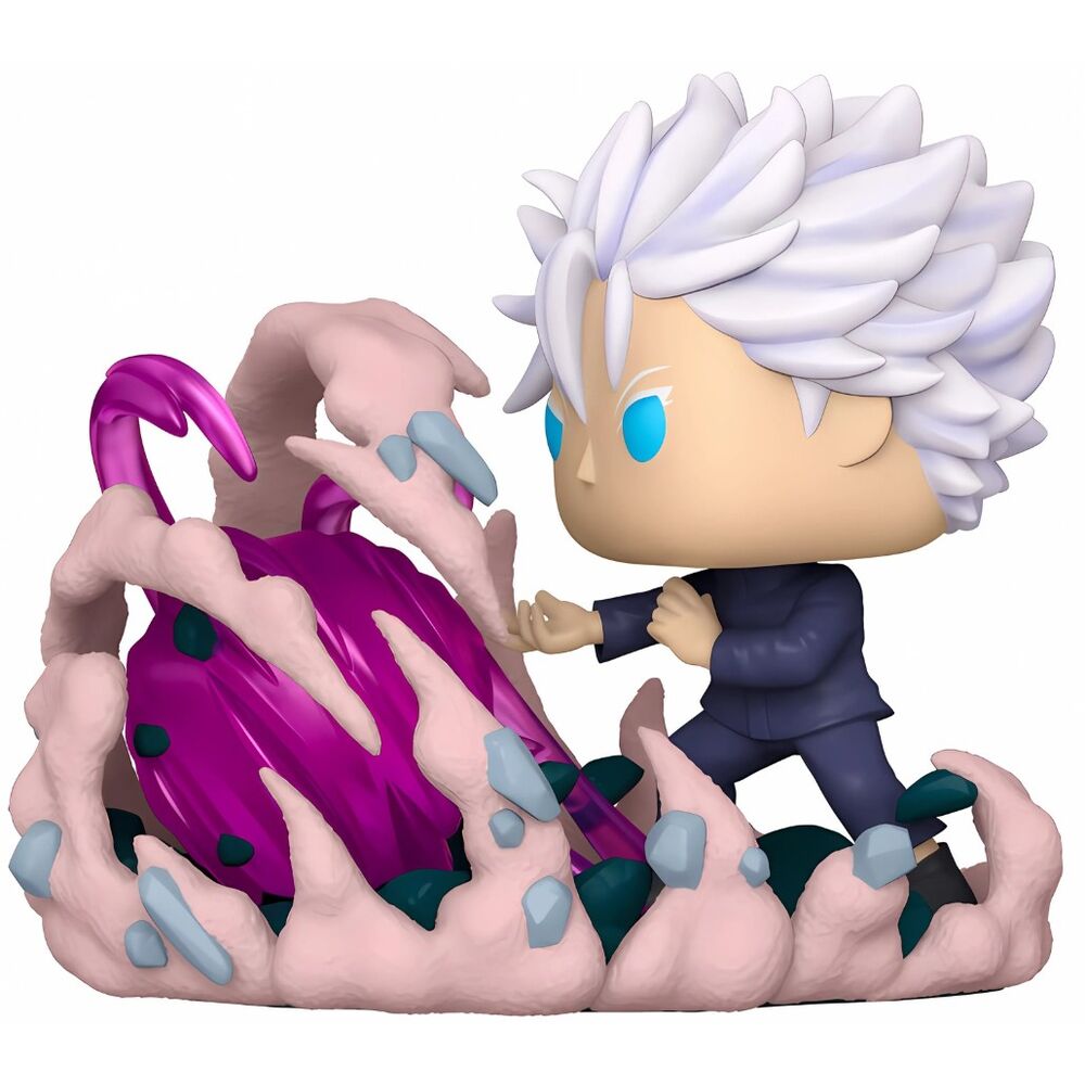 Figura FUNKO POP! Deluxe de Satoru Goju con criatura magenta