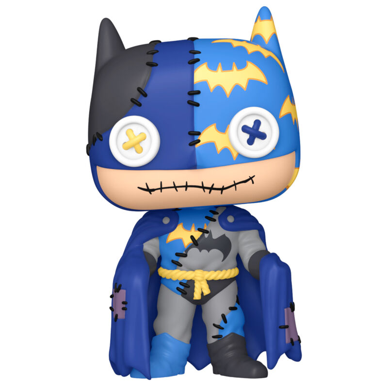 Figura Funko POP! Patchwork Batman azul en caja - 2