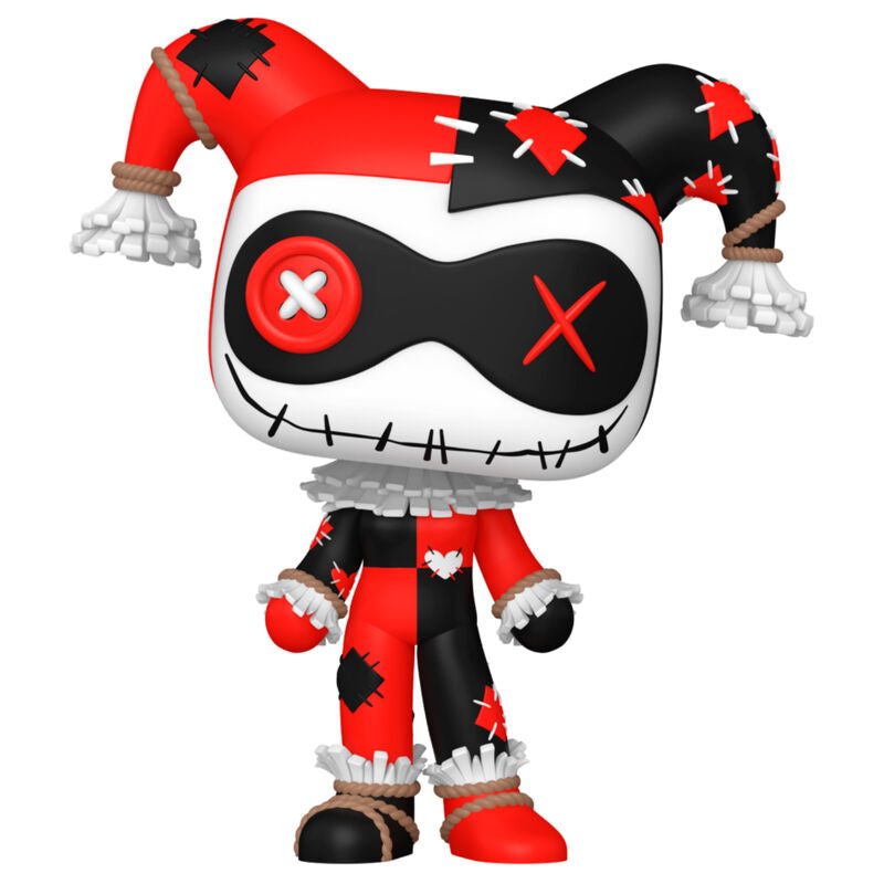 Figura Funko POP! Patchwork Harley Quinn 510 en caja - 2