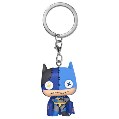 Llavero Funko Pocket POP! Patchwork Batman de DC Comics - 2