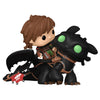 Figura FUNKO POP! Rides de Hiccup montado sobre Toothless