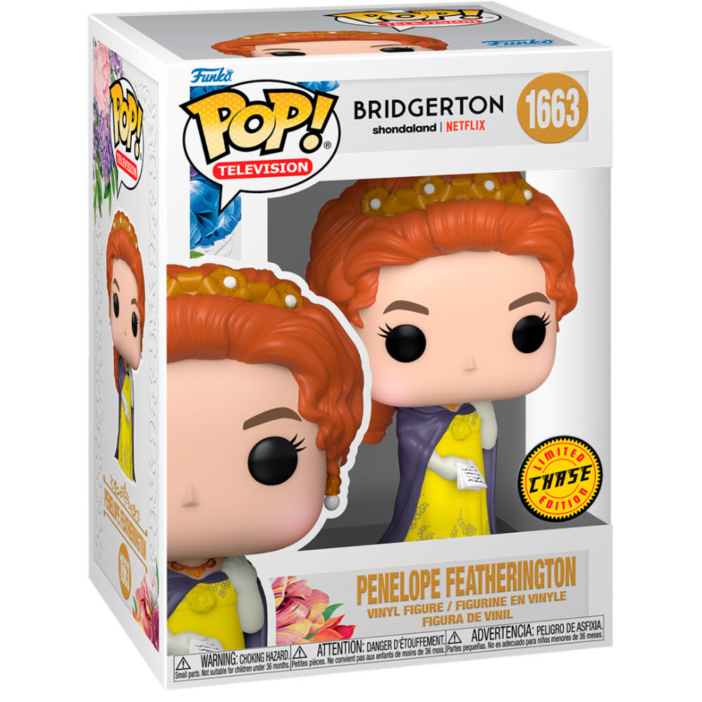 Figura Funko POP! Chase de Penelope Featherington de Bridgerton en caja