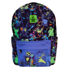 Mochila Loungefly Disney de Pesadilla Antes de Navidad con Jack, Sally y Zero