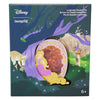 Pin lenticular dorado de Rapunzel Disney Loungefly