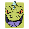 Cuaderno Loungefly de Reptar, personaje de Rugrats, con cubierta verde