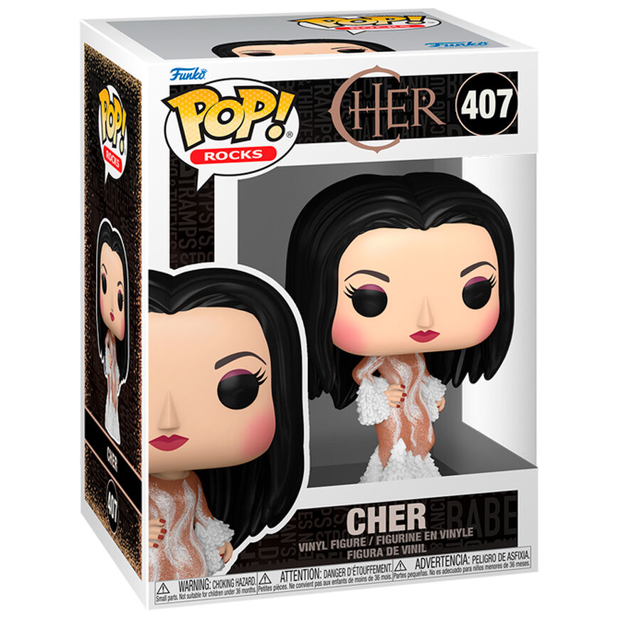 Figura Funko POP! Rocks de Cher en la Met Gala de 1974