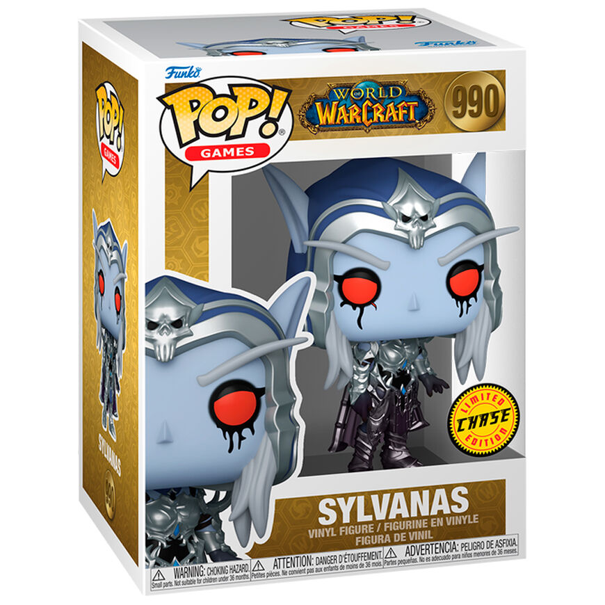 Figura Funko POP! Sylvanas Chase de World of Warcraft en caja