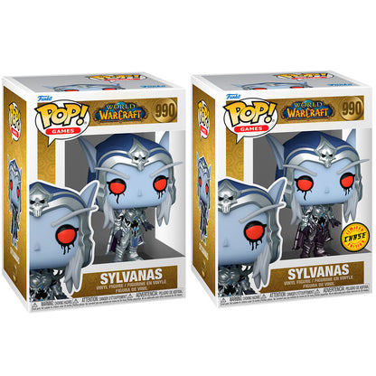 Figura Funko POP! de Sylvanas de World of Warcraft en caja con variante Chase