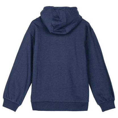 Sudadera azul marino con capucha y estampado frontal de Stitch Disney - 2