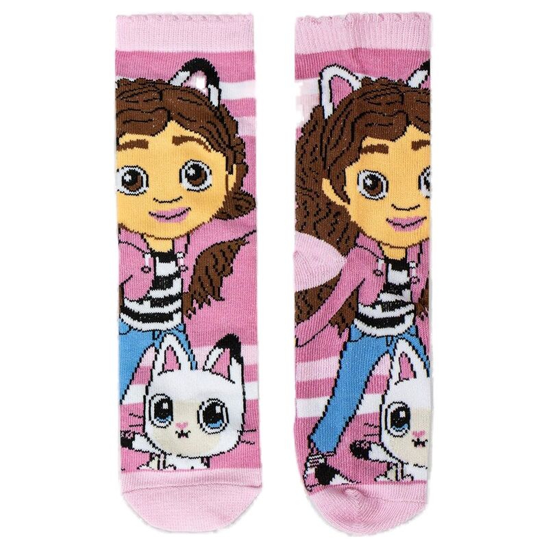 Hucha de La Casa de Muñecas de Gabby con cuatro pares de calcetines estampados - 3