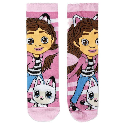Hucha de La Casa de Muñecas de Gabby con cuatro pares de calcetines estampados - 3