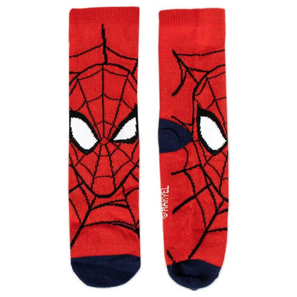 Hucha Spider-Man con cuatro pares de calcetines rojos y azules - 3