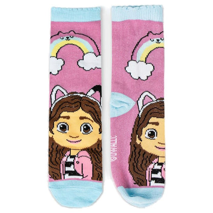 Hucha de La Casa de Muñecas de Gabby con cuatro pares de calcetines estampados - 6