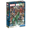 Puzzle Clementoni Marvel de 500 piezas con superhéroes