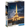 Puzzle Clementoni de 1000 piezas con la Torre Eiffel iluminada de noche