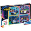 Puzzle 4 en 1 Batwheels DC Comics de Clementoni
