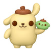 Figura Funko POP! de Pompompurin con una pequeña figura verde
