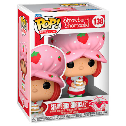 Figura Funko POP! Strawberry Shortcake con sombrero rosa y tarta