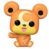 Figura Funko POP! de Teddiursa en tonos naranja y amarillo