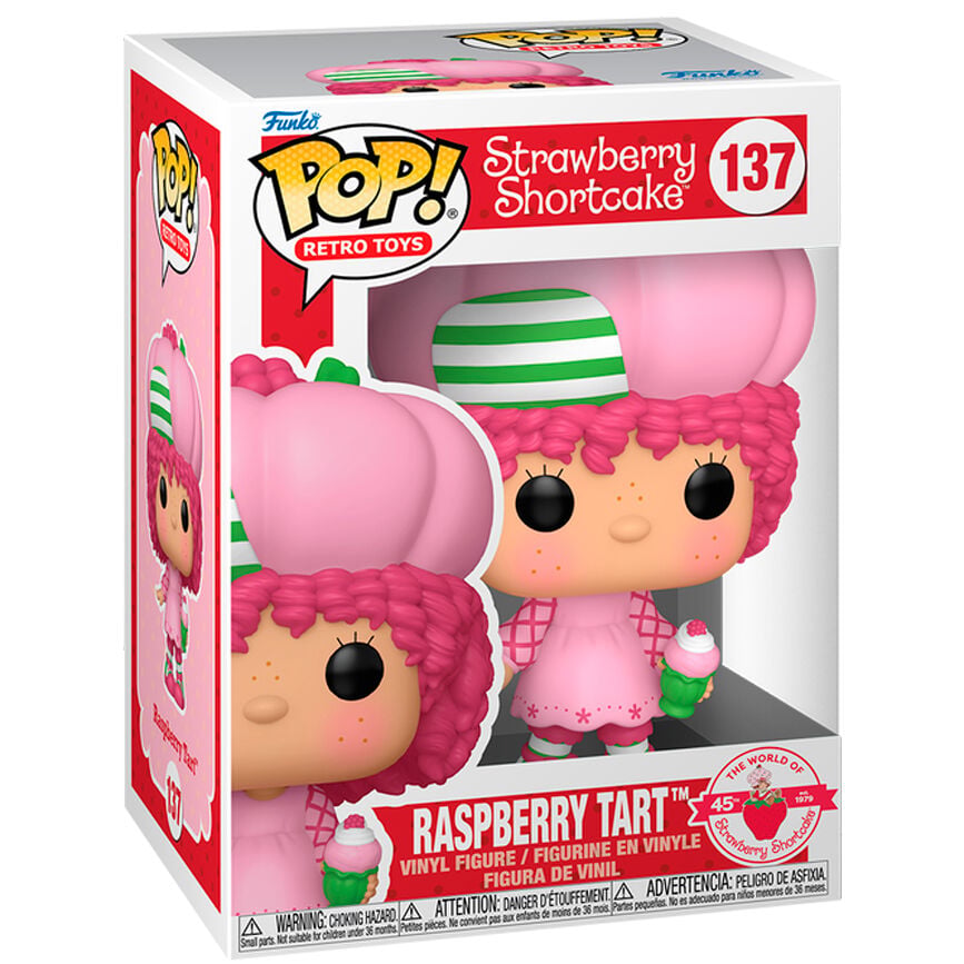 Figura Funko POP! Raspberry Tart de Strawberry Shortcake en caja