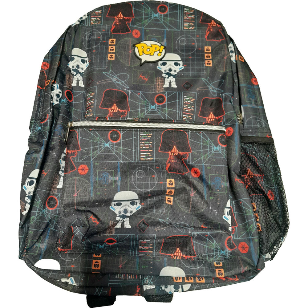 Mochila LOUNGEFLY Star Wars de nylon con Stormtroopers y Darth Vader - 2
