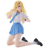 Figura de Aria Kisaki con uniforme escolar azul y blanco de Banpresto